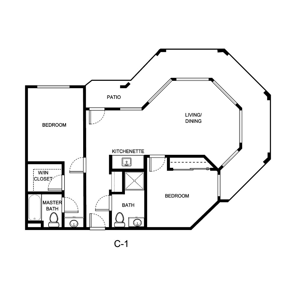 IL two bedroom 01 C1